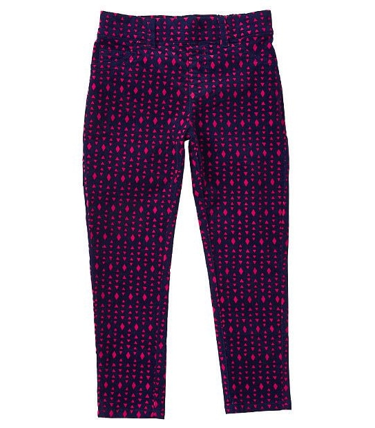 Print Cord Pants