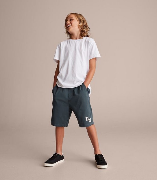 Embroidered Sweat Shorts