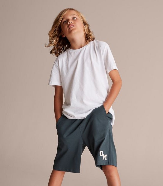 Embroidered Sweat Shorts