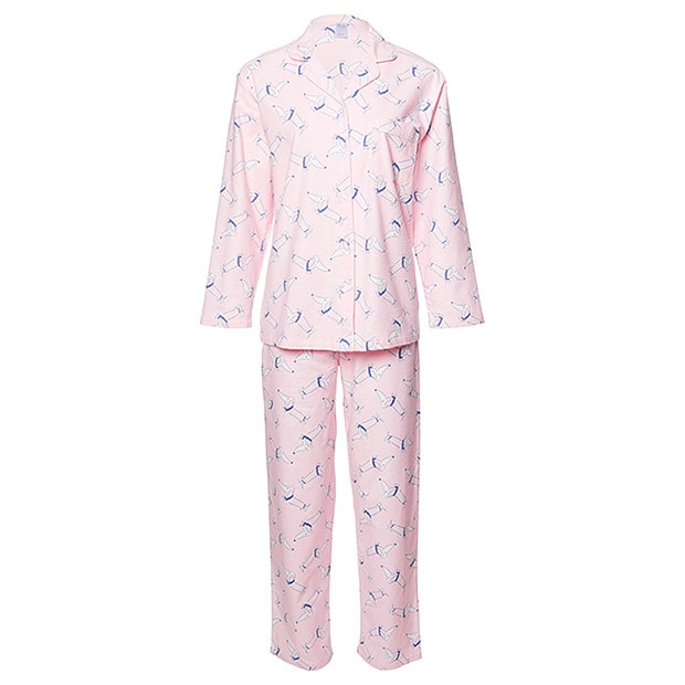 Flannelette Pyjama Set - Sausage Dog