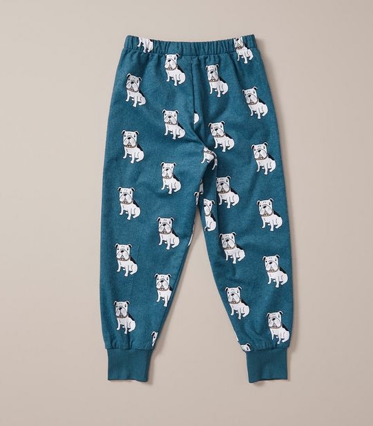Kids Organic Cotton Bulldog Pyjama Set