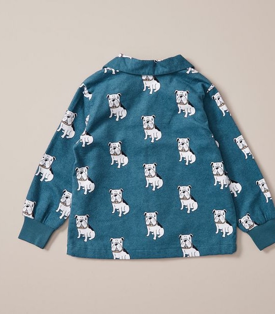 Kids Organic Cotton Bulldog Pyjama Set