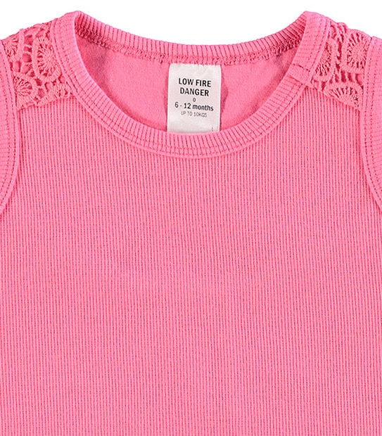 Baby Lace Back Bodysuit
