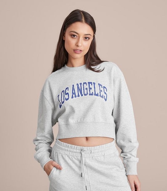Lily Loves Lounge Crop Hoodie