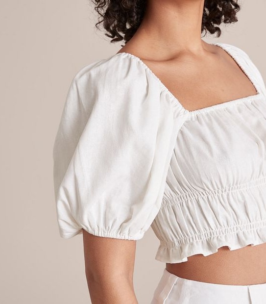 Lily Loves Short Puff Sleeve Blouse 5 of 6