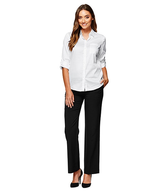 Cotton Boyfriend Shirt - White