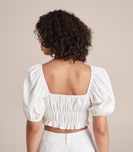 Lily Loves Short Puff Sleeve Blouse 6 of 6