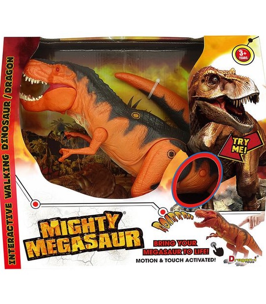 Interactive Walking Mighty Megasaur Assorted