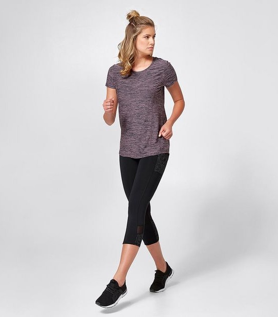 Active Core T-Shirt - Navy Blue/Silver Pink 2 of 4
