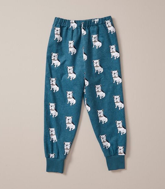 Kids Organic Cotton Bulldog Pyjama Set