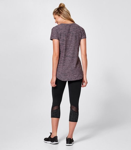 Active Core T-Shirt - Navy Blue/Silver Pink 3 of 4