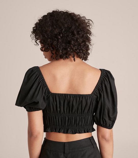 Lily Loves Short Puff Sleeve Blouse 3 of 6