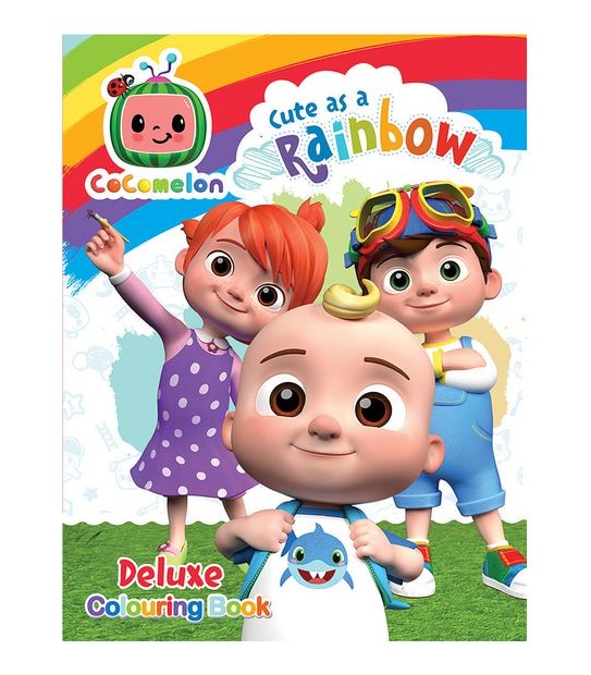 CoComelon Deluxe Colouring Book 