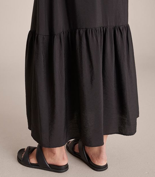 Lily Loves Tie Waist Midi Skirt
