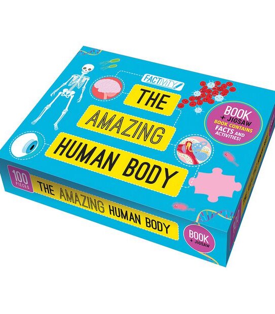 Factivity The Amazing Human Body Book and Jigsaw Puzzle