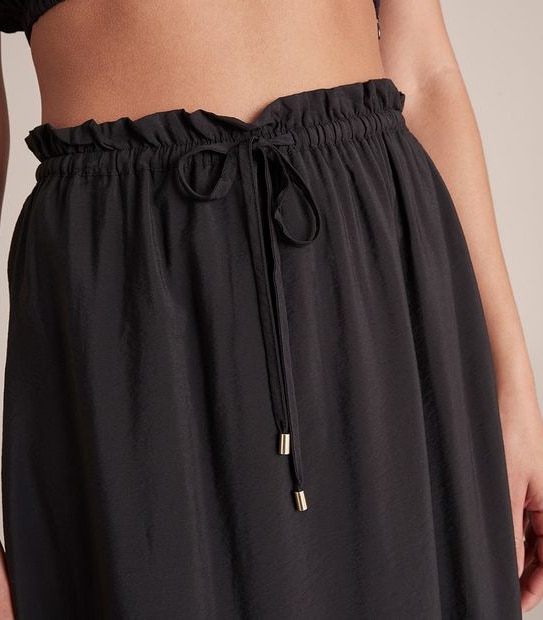 Lily Loves Tie Waist Midi Skirt