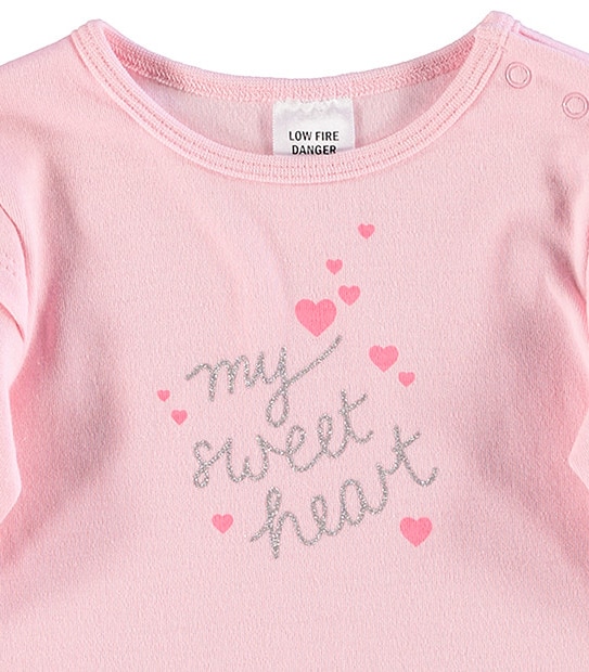 Long Sleeve My Sweet Heart Bodysuit