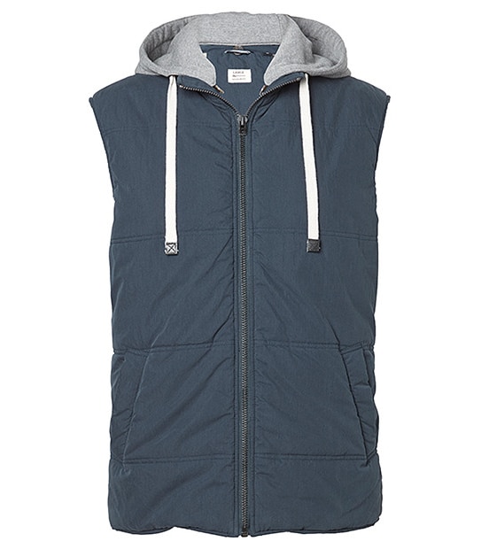 Hooded Padded Gilet Vest