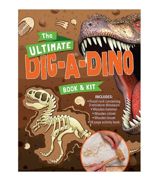The Ultimate Dinosaur Dig Book and Kit
