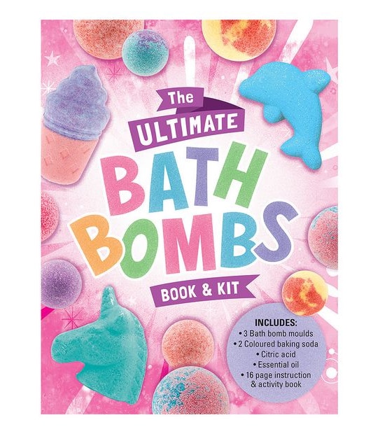 The Ultimate Bath Bombs Book and Kit