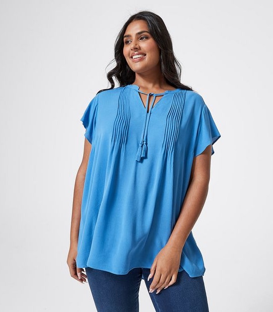 Belle Curve Peasant Top