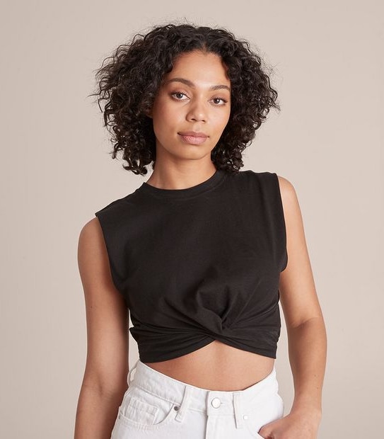 Lily Loves Twist Front Tank Top