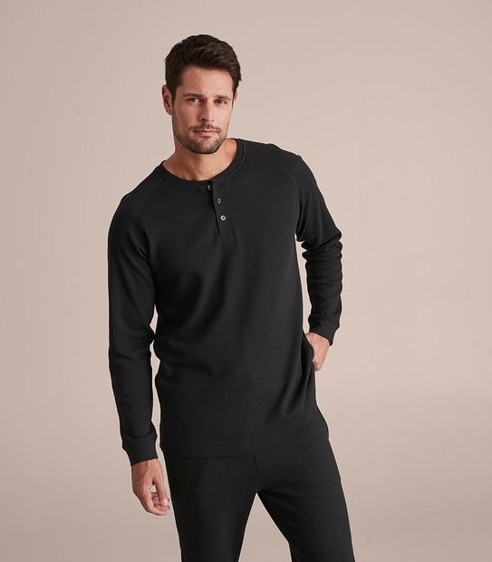 Maxx Waffle Sleep Top