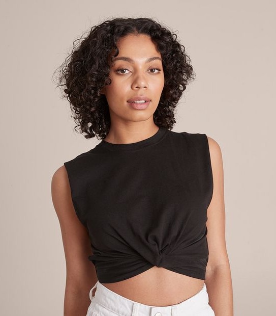 Lily Loves Twist Front Tank Top
