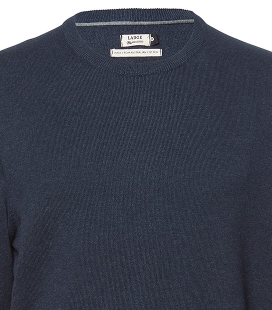Australian Cotton Crew Neck Jumper