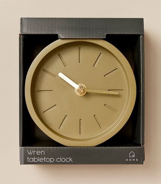 Wren Tabletop Clock