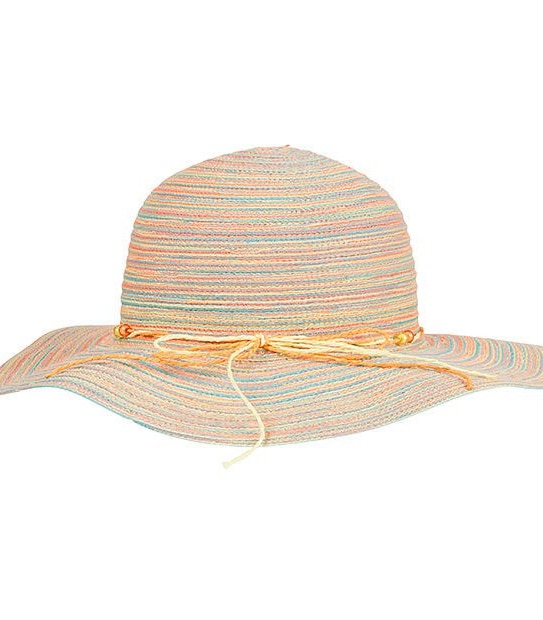 Piping Hot Wide Brim Straw Hat