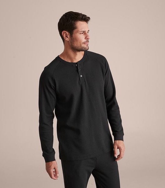 Maxx Waffle Sleep Top