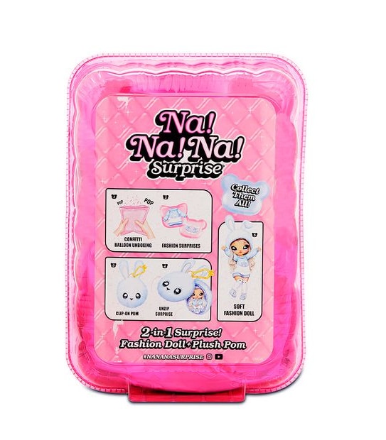 Na! Na! Na! Surprise Mystery Pack Fashion Doll & Plush Pom Pack Assorted