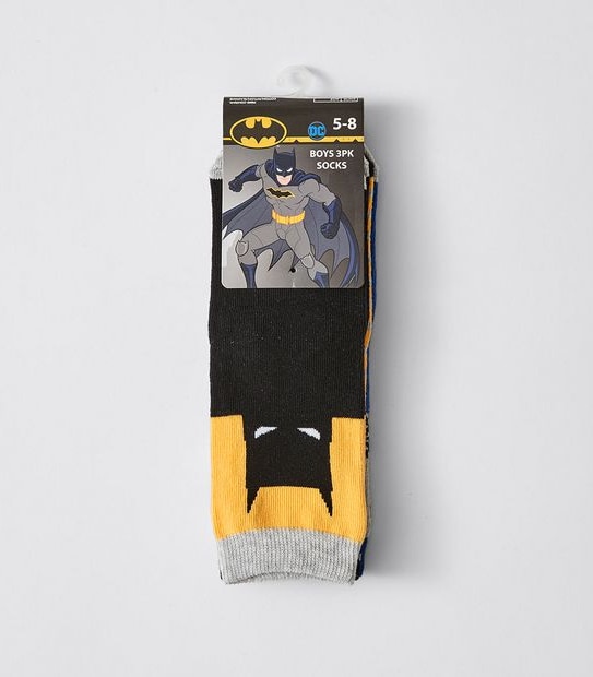 3 Pack Batman Socks