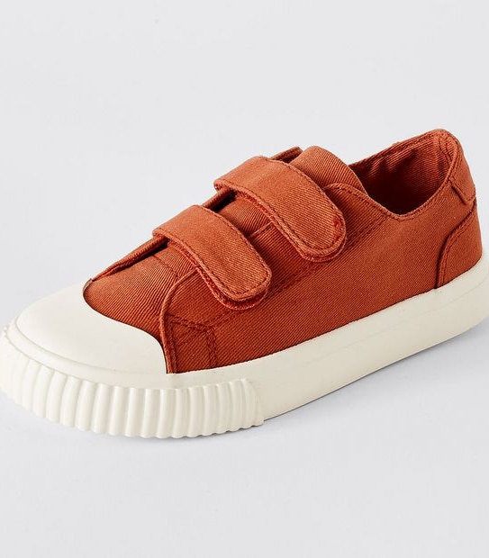 Kids Junior Double Strap Sneaker
