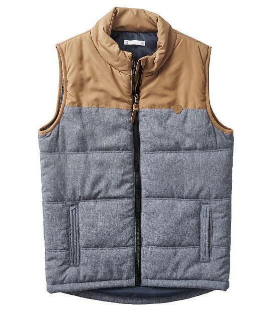 Panel Puffer Vest