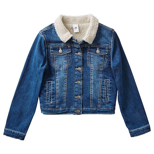 target sherpa denim jacket