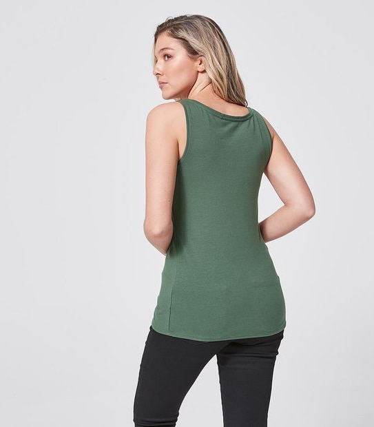 Organic Cotton Crew Tank Tops