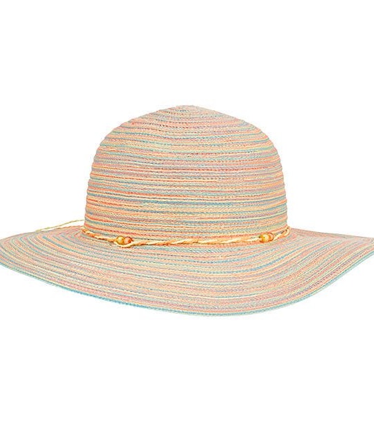 Piping Hot Wide Brim Straw Hat