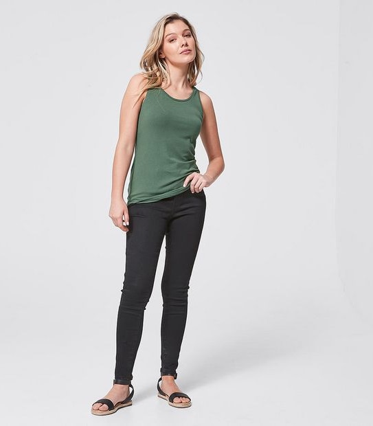 Organic Cotton Crew Tank Tops
