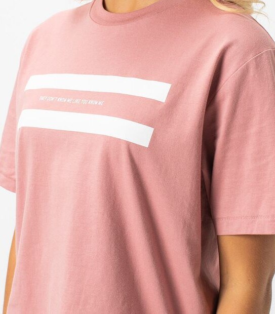 ZxZanerobe Oversized Crop Tank - Ash Rose