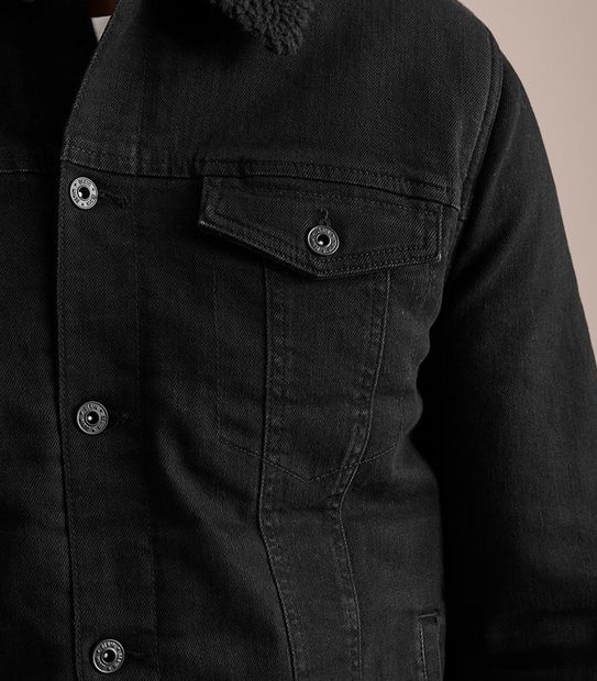 Sherpa Denim Jacket