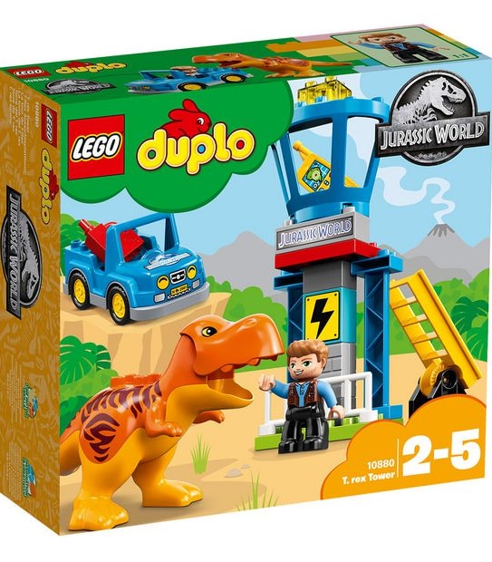 LEGO&reg; DUPLO&reg; Jurassic World T. rex Tower 10880