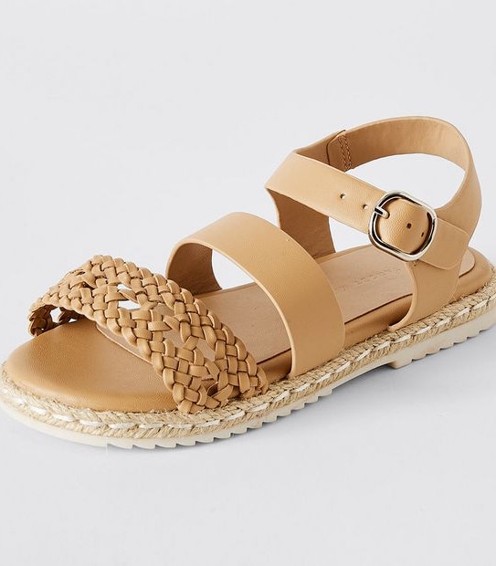 Weave Two Strap Sandal