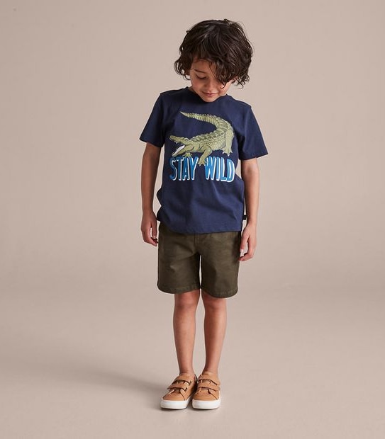 Organic Cotton Print T-shirt