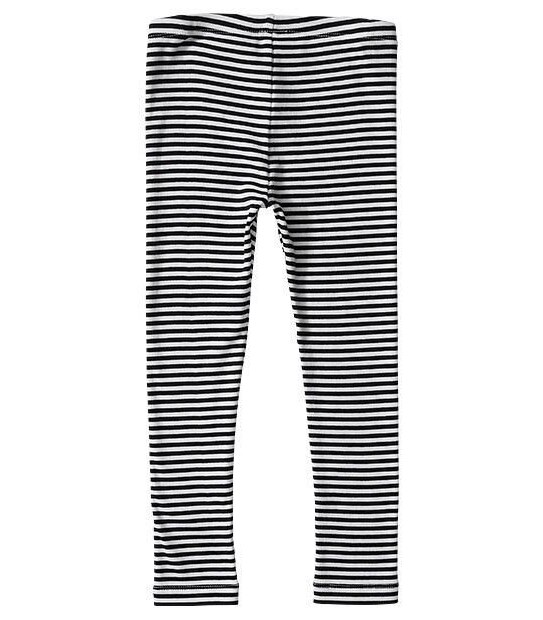 Full Length Stripe Ribbed Leggings. 2 of 3