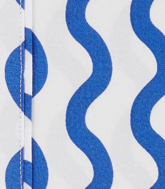 3 Piece Cot Sheet Set - Nautical Blue