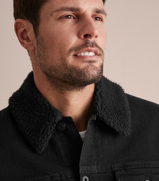 Sherpa Denim Jacket