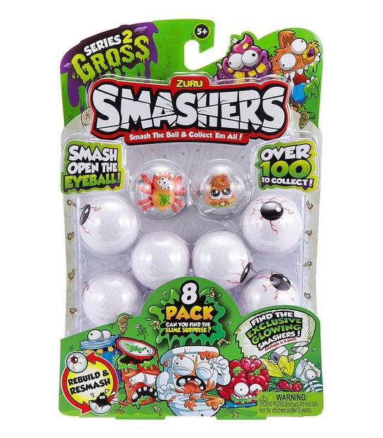 Smashers 8 Pack With Collector's Guide - Series 2 Gross