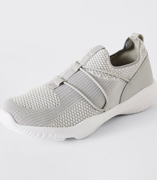 Aurora Slip On Sneakers - Grey